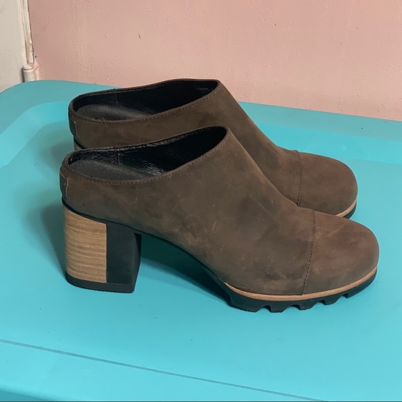 Sorel Women's Addington Leather Mule Size 8 - Picture 1 of 5